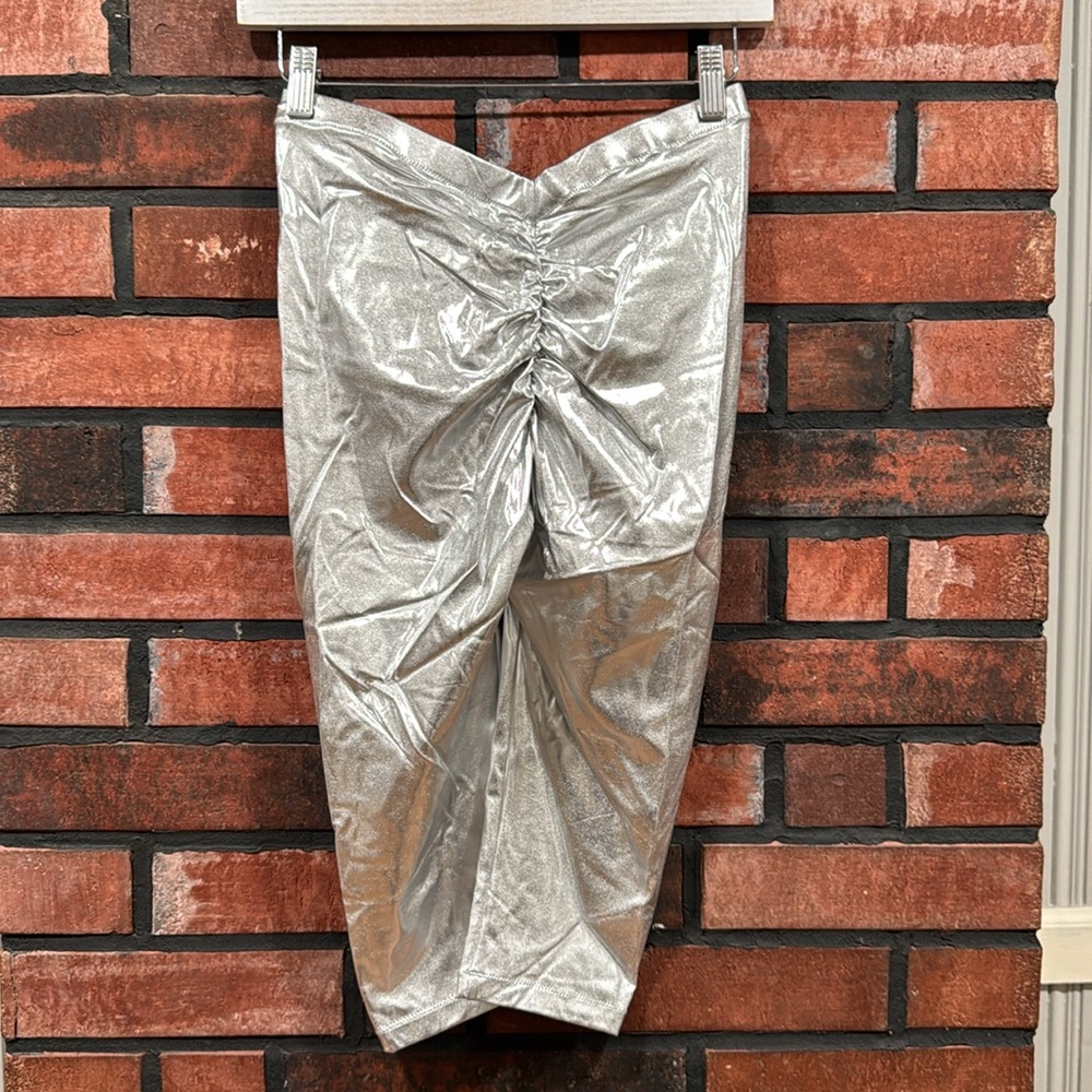 Skims Metallic Swim V Waist Pant - Picture 7 of 12